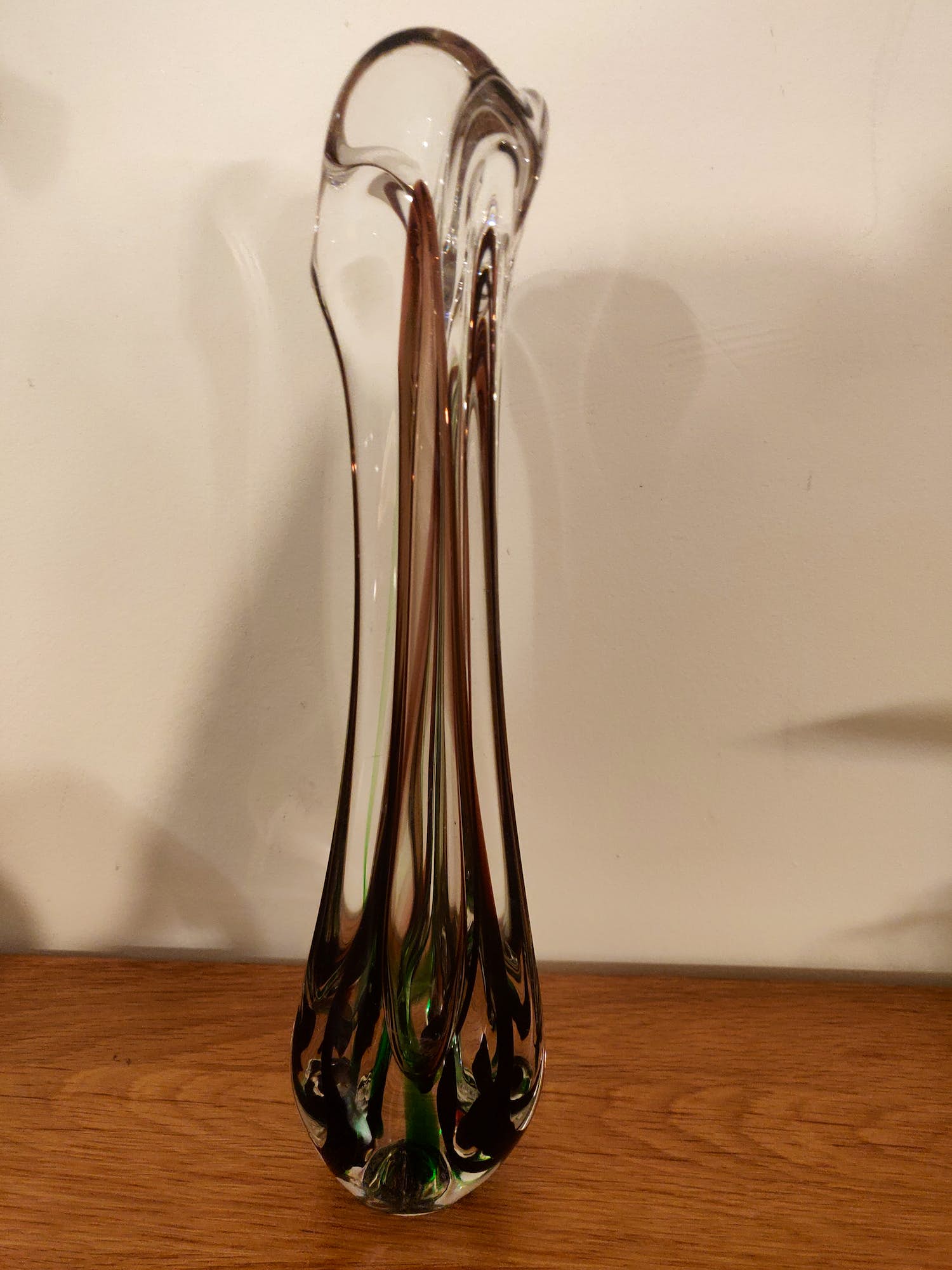 Max Verboeket - Vaas kristal 1960-1979 gesigneerd kopen? Bied vanaf 50!