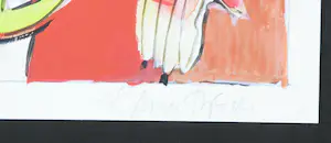 Elvira Bach - Siebdruk, Ohne Titel kopen? Bied vanaf 100!