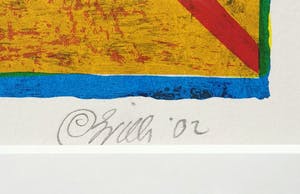 Clemens Briels - Figuren "XIX" (2002) - Ingelijst kopen? Bied vanaf 95!