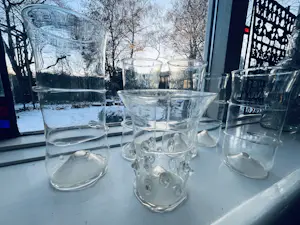 Jos Böhm - 6 handgeblazen glazen kopen? Bied vanaf 150!