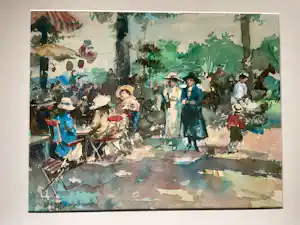 Buy Martinus Leonardus Middelhoek - Wandeling in het park? Bid from 75!