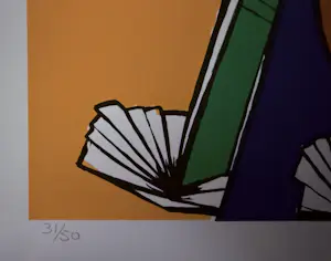 Maartje Wijngaarden - “Faces”. Handgesigneerd en genummerde zeefdruk. kopen? Bied vanaf 35!