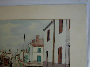 Maurice Utrillo - Kunst-Schoolplaat uit 1975 , Avallon - Stichting Beeldende Vorming Utrecht kopen? Bied vanaf 35!