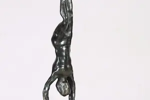 Nicolas Dings - Bronzen beeld, Balans kopen? Bied vanaf 160!