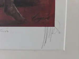 Astrid Engels - Geliefden. Art print. Gesigneerd. kopen? Bied vanaf 69!