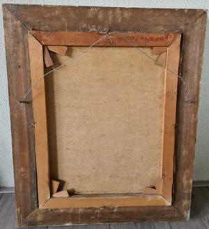 Niet of onleesbaar gesigneerd - Dorp aan een riviertje kopen? Bied vanaf 1!