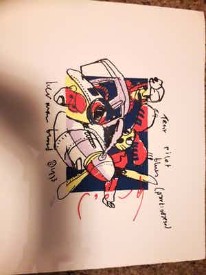 Herman Brood - Test pilot blues verkocht voor € 99!