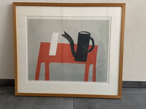 Klaas Gubbels - Witte kan op Oranje tafel - Nr 147 kopen? Bied vanaf 600!