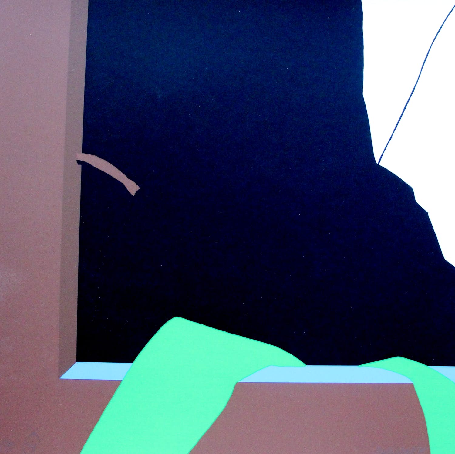 Hans Landsaat - Zeefdruk - 1975 kopen? Bied vanaf 45!