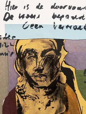 Jasper Krabbé - Vrouw, gemengde techniek kopen? Bied vanaf 175!