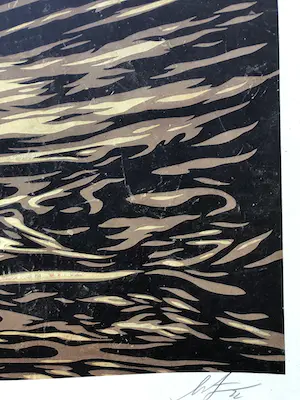 Shepard Fairey - Dark wave kopen? Bied vanaf 25!