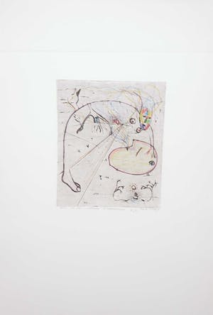 Henk Visch - Handgekleurde ets, Voortgang in doorzichtigheid nr. 7 kopen? Bied vanaf 40!