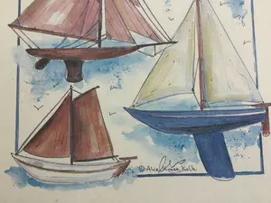 Alie Kruse-Kolk - Sealife & Maritiem | offset - ingelijst kopen? Bied vanaf 1!