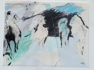 Wil van der Laan - Paardenrennen. kopen? Bied vanaf 125!