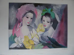 Marie Laurencin - Litho. Titel. DEUX VROUWEN / TWEE VROUWEN kopen? Bied vanaf 40!
