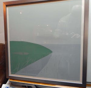 Doris Groeneveld - "tweeluik" WESTFRIESE OMRINGDIJK MET RIET EN WATER kopen? Bied vanaf 250!