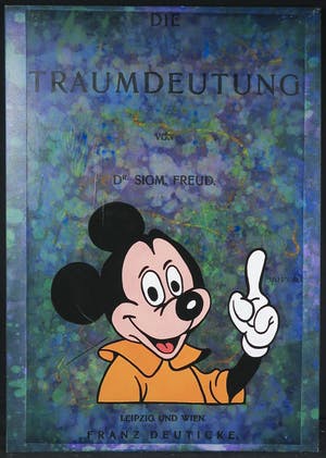 Jan Bollaert - Gemengde techniek op board, Traumdeuting Purple (Groot) kopen? Bied vanaf 100!