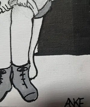 Anke Peddemors - Op de WC. Zwart/Wit kopen? Bied vanaf 28!