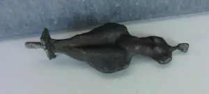 Franz Josef Vanck - Wandobject (buiten) van natuursteen, brons en ijzer kopen? Bied vanaf 500!