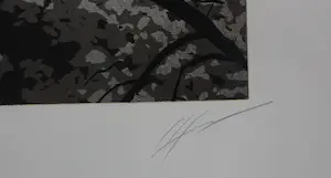 Jan Hendrix - Zeefdruk: bomen kopen? Bied vanaf 55!