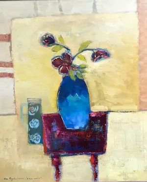 Lita van Engelenhoven - A New World - Olieverf kopen? Bied vanaf 145!