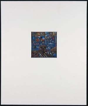 Leon Savelsberg - Gouache op papier, Zonder titel kopen? Bied vanaf 1!