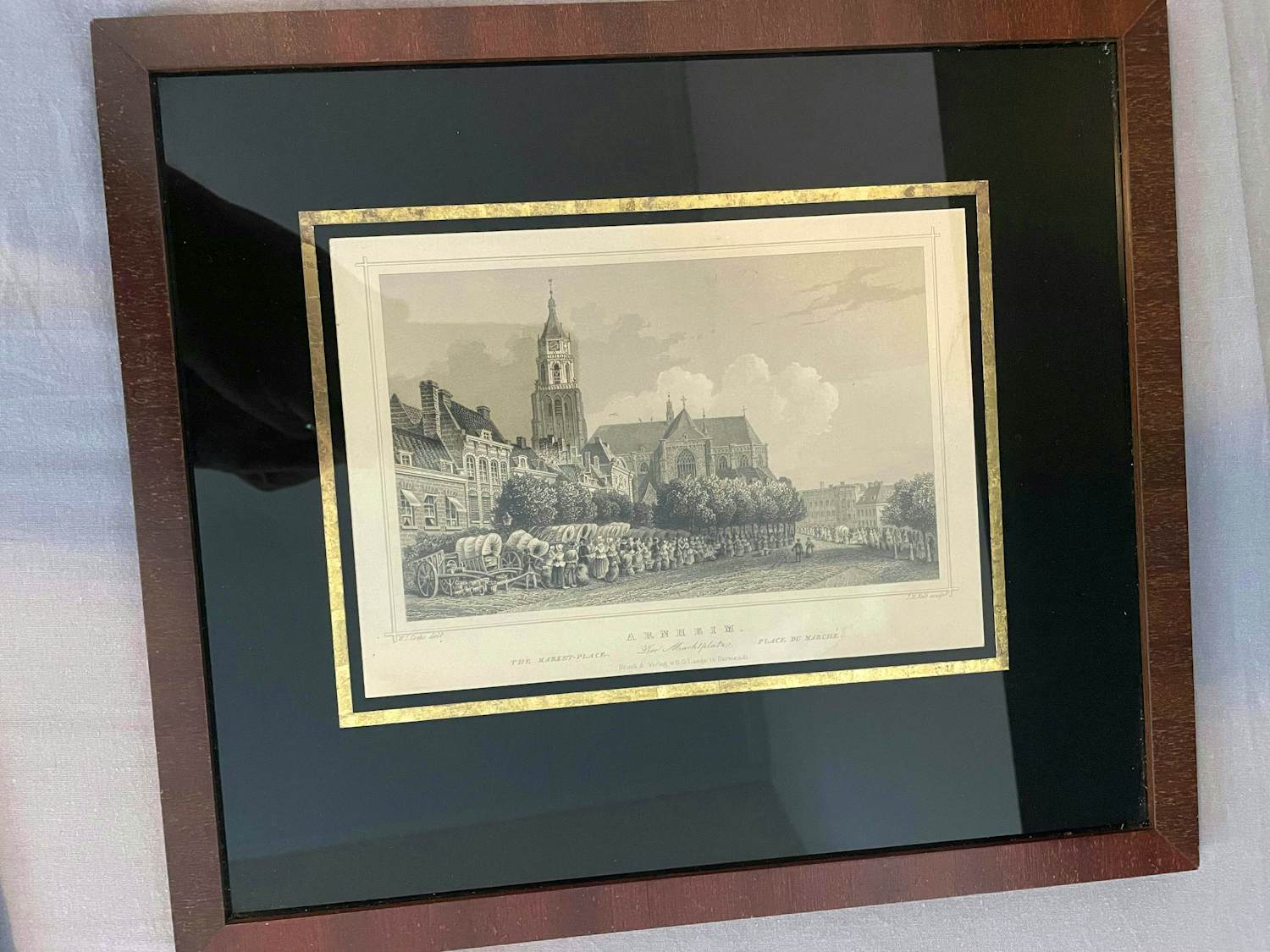 William John Cooke - Arnheim, the marketplace, der marktplatze, place du marche kopen? Bied vanaf 120!