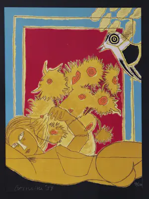 Corneille - Hommage à van Gogh - Gesigneerd - 1989 kopen? Bied vanaf 300!