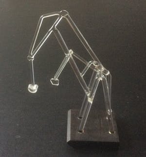 Niet of onleesbaar gesigneerd - TWEE GLASOBJECTEN kopen? Bied vanaf 1!