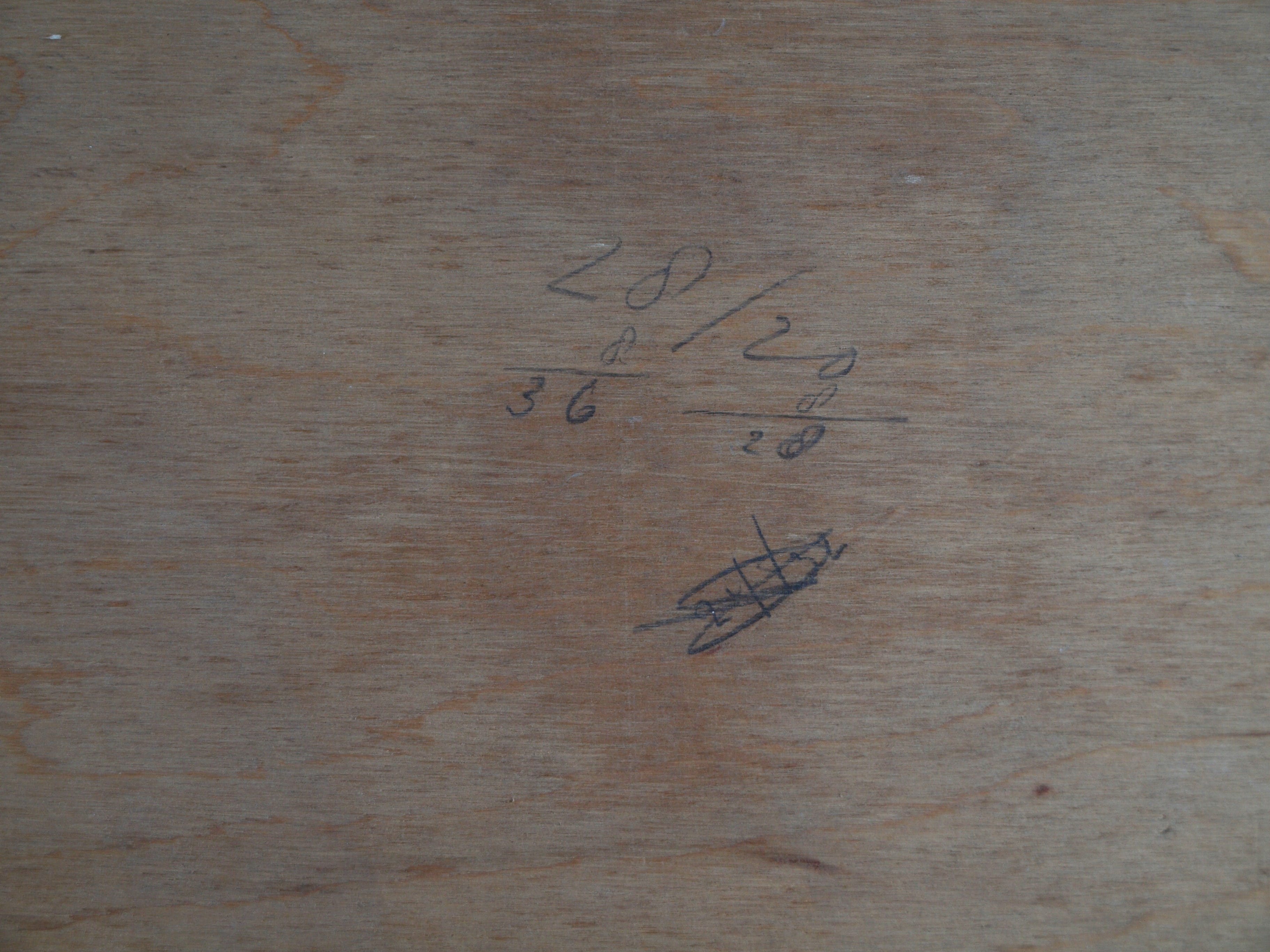 George Wildschut - Olieverf op doek op paneel (Marouflé) – Huisje aan de sluis – ingelijst –ca 1935 kopen? Bied vanaf 75!