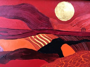 Ronald Boonacker - Toscaans landschap (origineel schilderij). kopen? Bied vanaf 165!