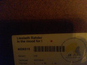 Liesbeth Rahder - In the mood for l kopen? Bied vanaf 300!