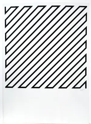 Mark Verstockt - Abstracte compositie - gesigneerde zeefdruk kopen? Bied vanaf 145!
