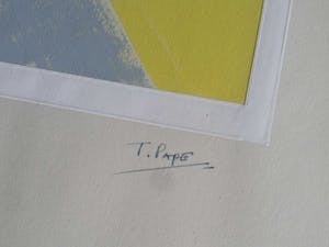 Ton Pape - Driehoeken in de ruimte. Abstract. kopen? Bied vanaf 10!