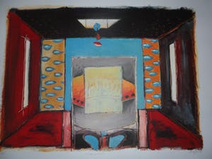 Cor de Jong - Cor de Jong: Zeefdruk, Contemplation kopen? Bied vanaf 30!