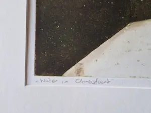 Laetitia de Haas - Grote Epreuve d'Artiste ets "winter in Amersfoort"- in zeer goede staat kopen? Bied vanaf 39!