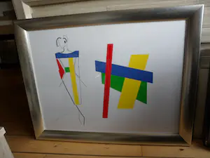 AcheterBob Bonies - Bob Bonies - & Frans Molenaar: Modeontwerp 2x handgesigneerd & genummerd (1989)? Enchérissez de 100!