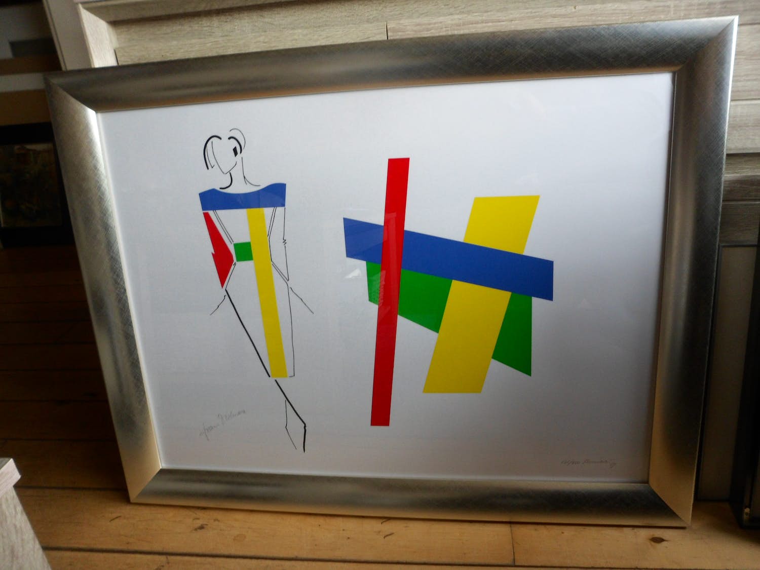 Bob Bonies - Bob Bonies - & Frans Molenaar: Modeontwerp 2x handgesigneerd & genummerd (1989) verkocht voor € 100!