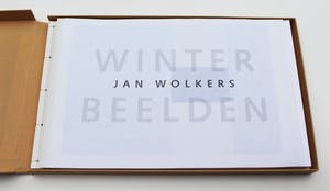 Jan Wolkers - "Winterbeelden" - overslagdoos met 12 zeefdrukken kopen? Bied vanaf 1800!
