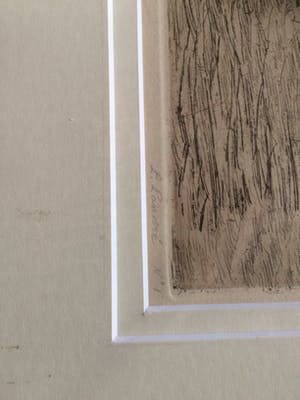 Louis Landre - Ets nr 1 Gezicht op Leuvenhaven Rotterdam kopen? Bied vanaf 95!