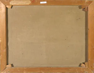 Frans Hartman - Olieverf op doek, Dorpsgezicht kopen? Bied vanaf 1!