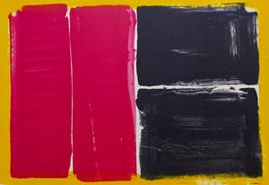 Adine Engelman - Abstracte compositie, monotype (unica) kopen? Bied vanaf 75!