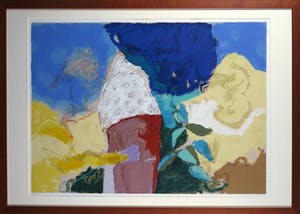 Henk van Vessem - Zeefdruk, Zonder titel - Ingelijst (Groot) kopen? Bied vanaf 20!