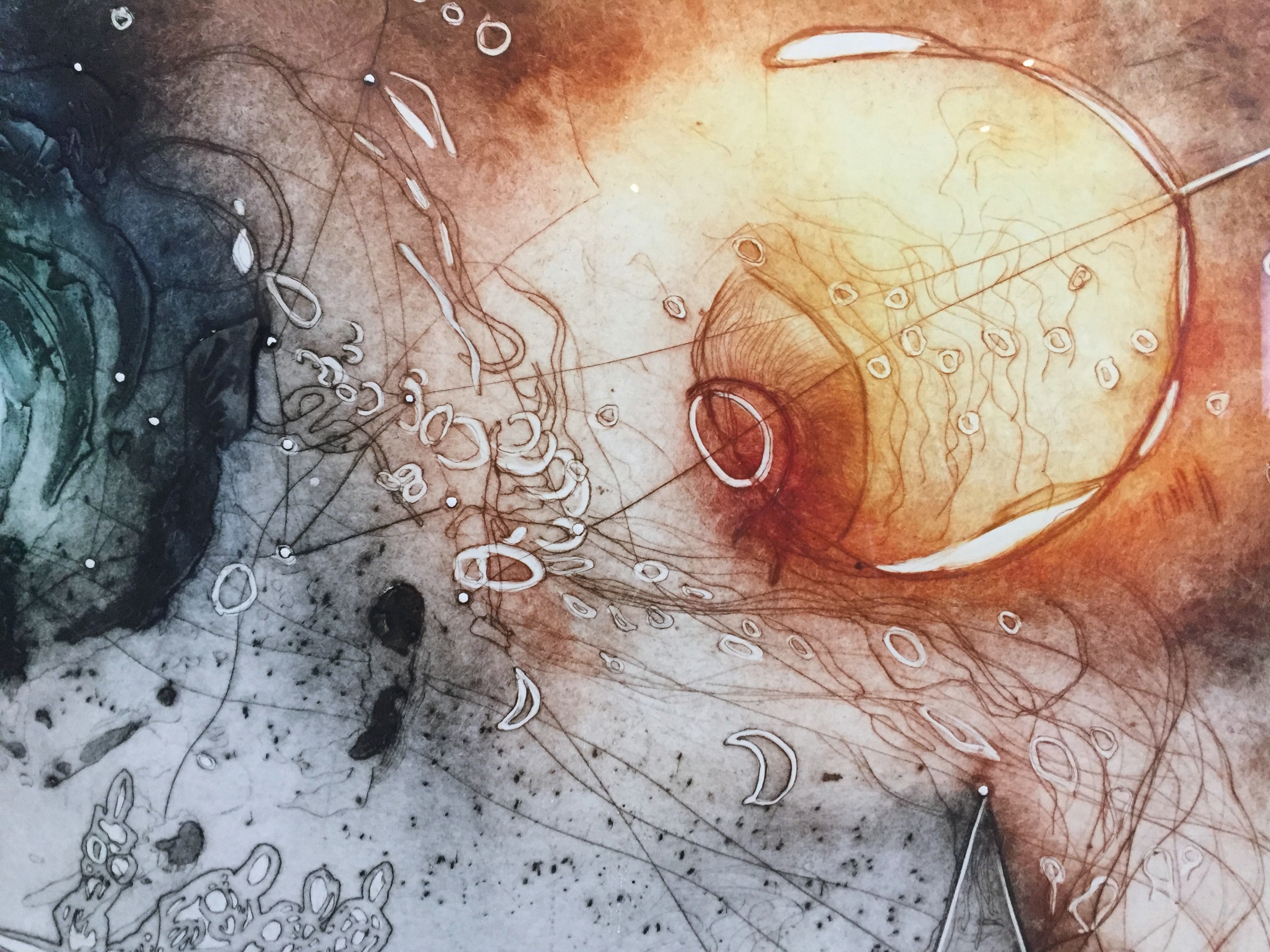 Ad Arma - Dancing The Raincloud (grote kleuren-ets / oplage 18 nr 2) kopen? Bied vanaf 300!