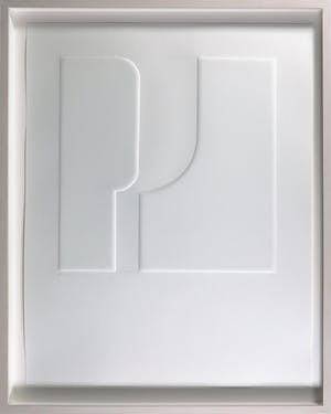 Harry van Kuyk - Reliëfdruk, P (uit het Groot Abecedarium) - Ingelijst kopen? Bied vanaf 150!