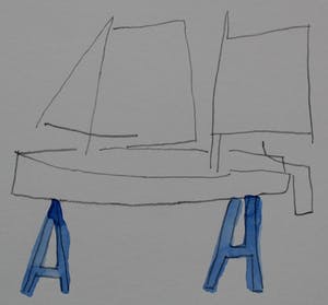 Klaas Gubbels - Hand ingekleurde tekening in oplage- 2001 kopen? Bied vanaf 275!