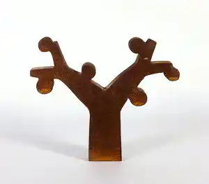 Piet Warffemius - Cortenstalen sculptuur, Boom verkauft für € 650!