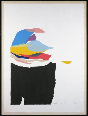 Gerard 't Hart - Litho, Zonder titel - Ingelijst kopen? Bied vanaf 35!