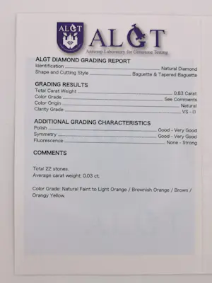 22 Diamanten 0,83 Karaat VS/I Baguette kopen? Bied vanaf 120!