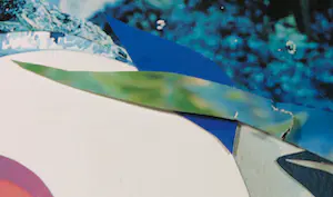 Niet of onleesbaar gesigneerd - Collage op papier, Zonder titel kopen? Bied vanaf 1!